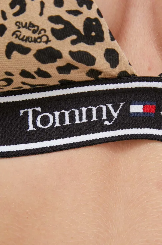 beżowy Tommy Jeans biustonosz