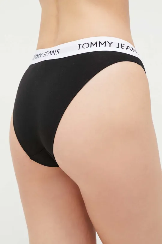 Nohavičky Tommy Jeans čierna