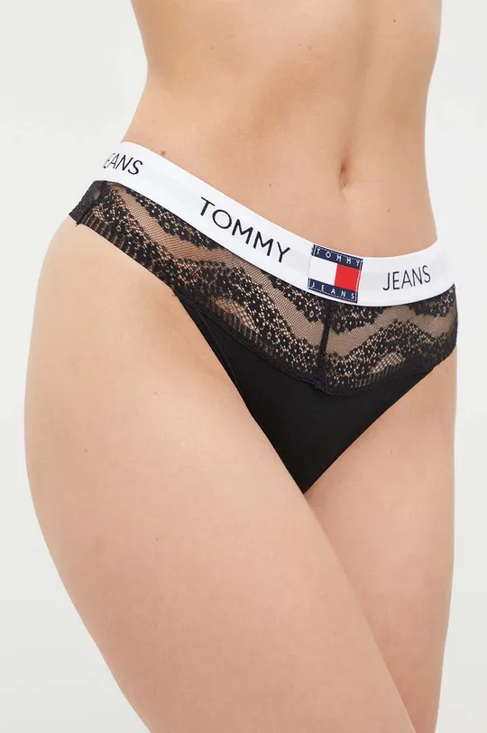 μαύρο Στρινγκ Tommy Jeans Γυναικεία