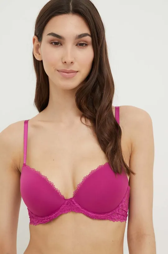 Бюстгальтер Calvin Klein Underwear фиолетовой