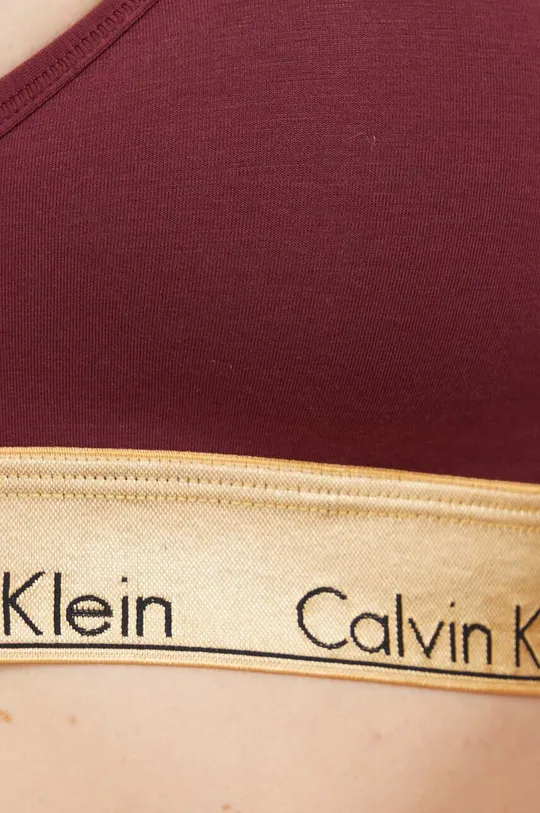 burgundské Podprsenka Calvin Klein Underwear