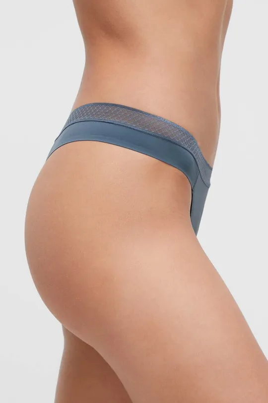 Brazílske nohavičky Calvin Klein Underwear tyrkysová