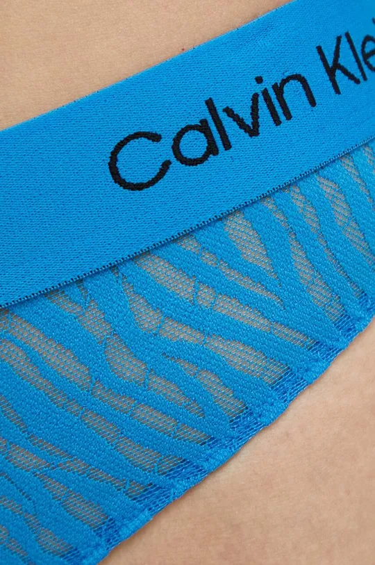 niebieski Calvin Klein Underwear stringi