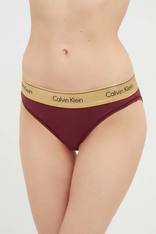 Σλιπ Calvin Klein Underwear μπορντό
