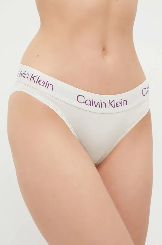 beżowy Calvin Klein Underwear figi Damski