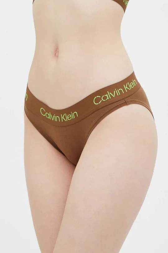 καφέ Σλιπ Calvin Klein Underwear Γυναικεία