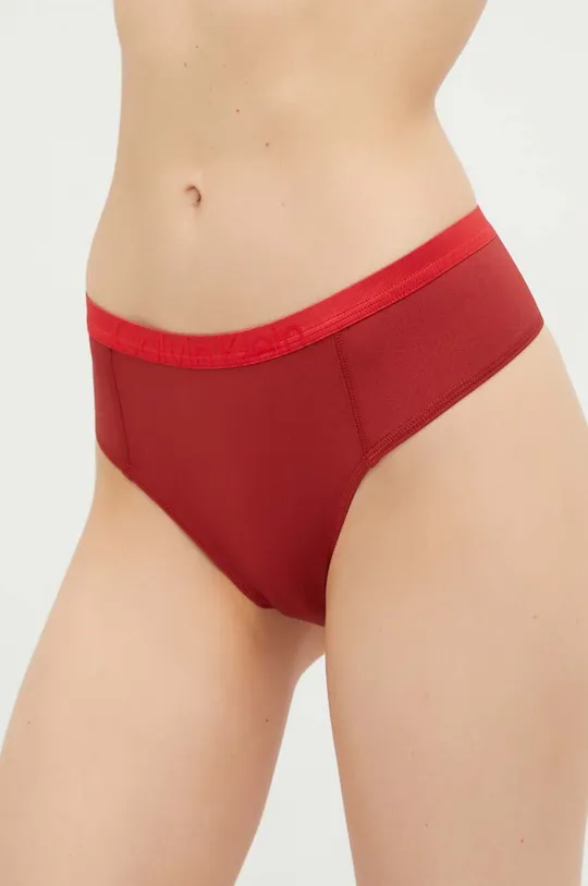 crvena Komplet: grudnjak i tange Calvin Klein Underwear