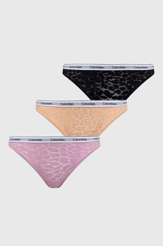šarena Gaćice Calvin Klein Underwear 3-pack Ženski