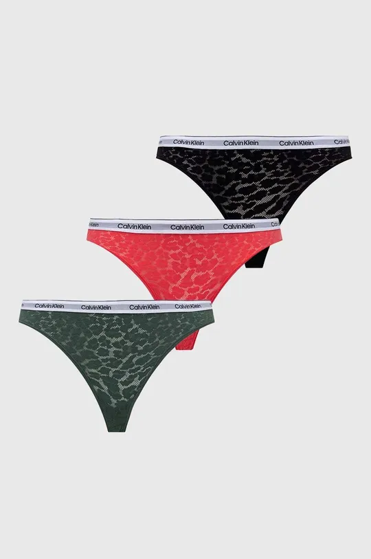 šarena Gaćice Calvin Klein Underwear 3-pack Ženski