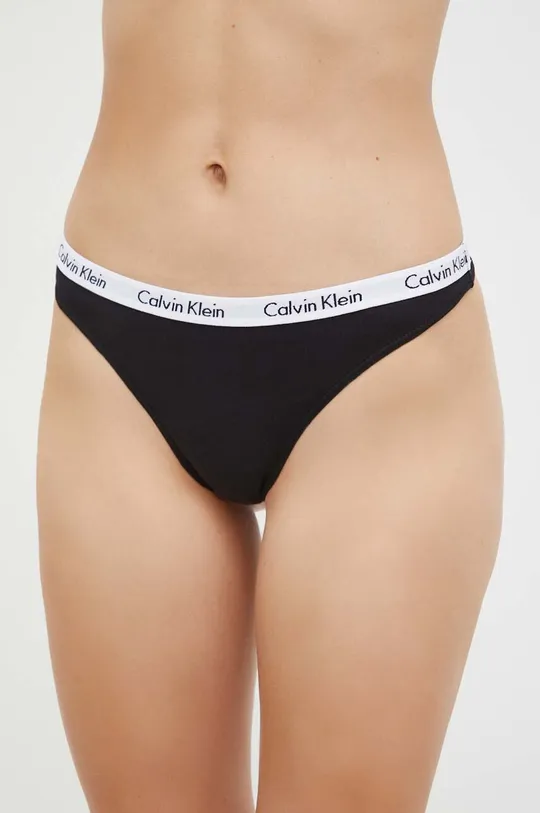 Calvin Klein Underwear tanga 5 db 90% pamut, 10% elasztán