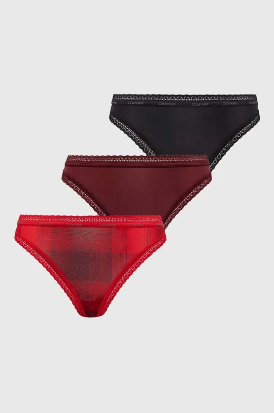 šarena Tange Calvin Klein Underwear 3-pack Ženski
