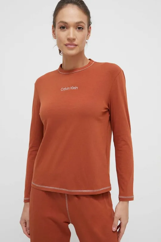 Πιτζάμα Calvin Klein Underwear 95% Βαμβάκι, 5% Σπαντέξ
