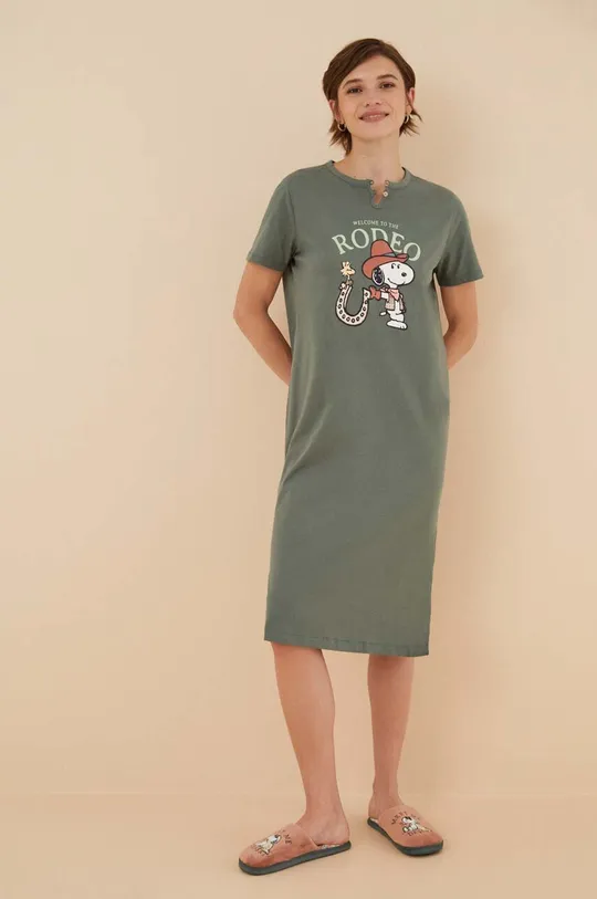 Πιτζάμα πουκάμισο women'secret Snoopy Γυναικεία