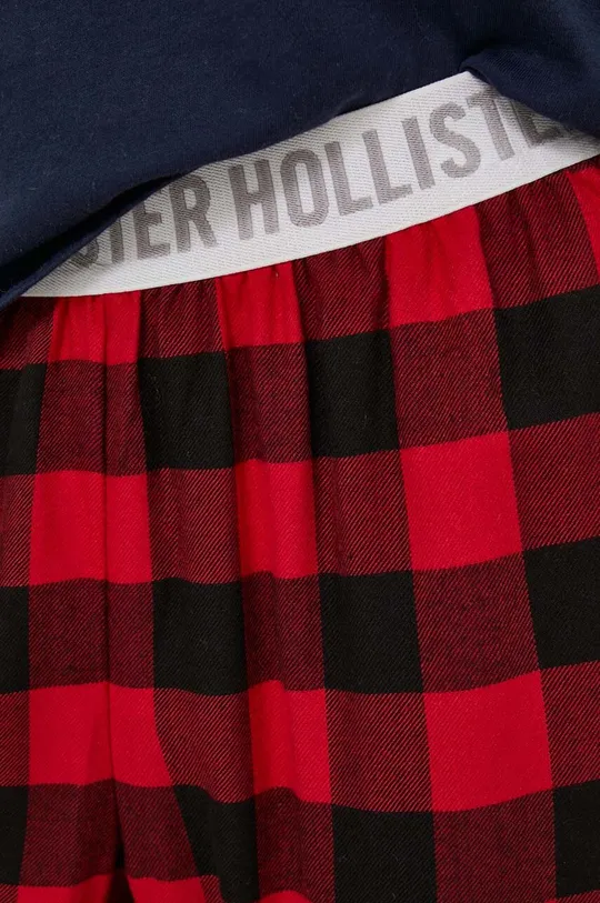 κόκκινο Παντελόνι πιτζάμας Hollister Co.