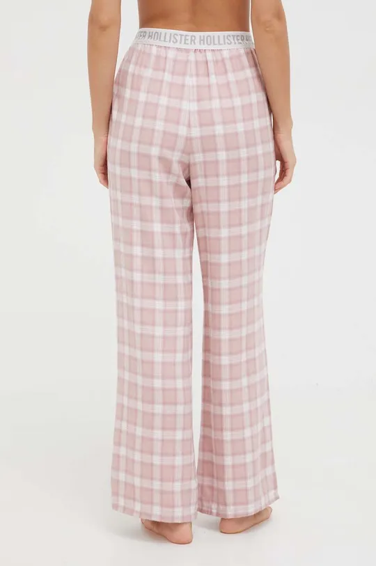 Παντελόνι πιτζάμας Hollister Co. ροζ