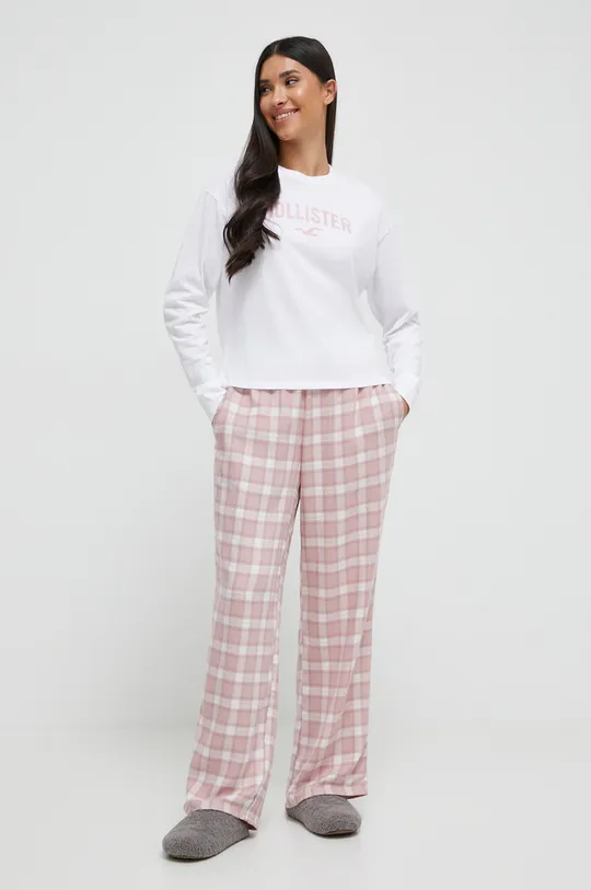 różowy Hollister Co. piżama Damski