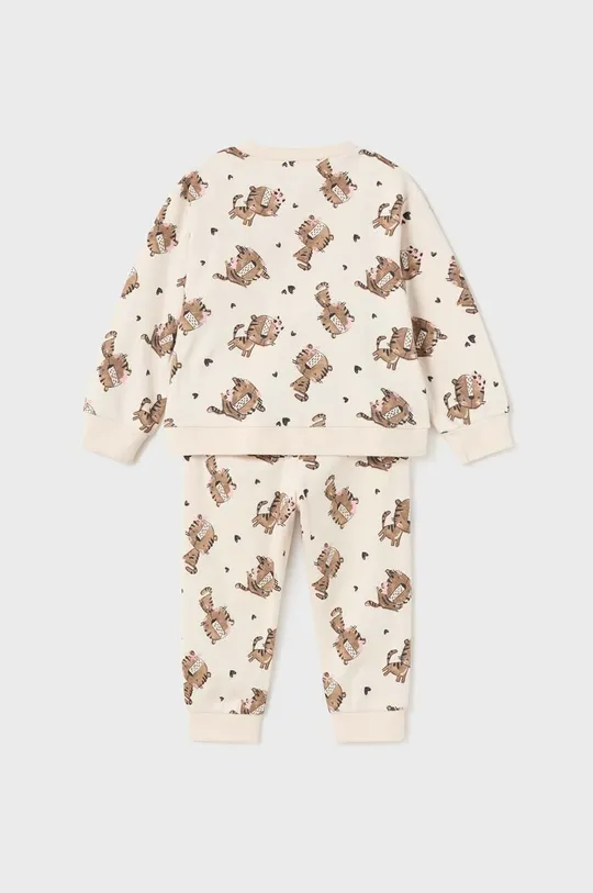 Mayoral piżama niemowlęca beżowy