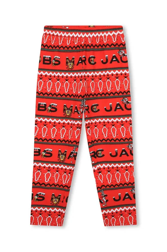 červená Detské bavlnené pyžamo Marc Jacobs x Looney Tunes