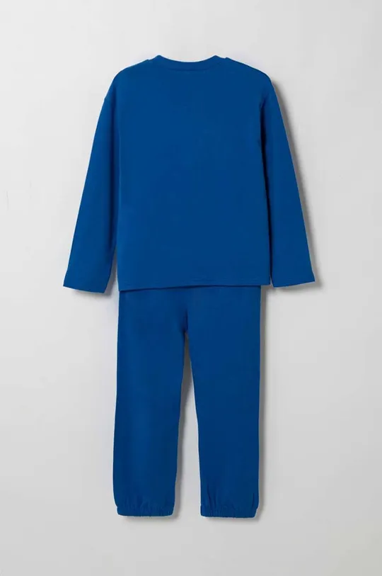 Otroška pižama United Colors of Benetton modra