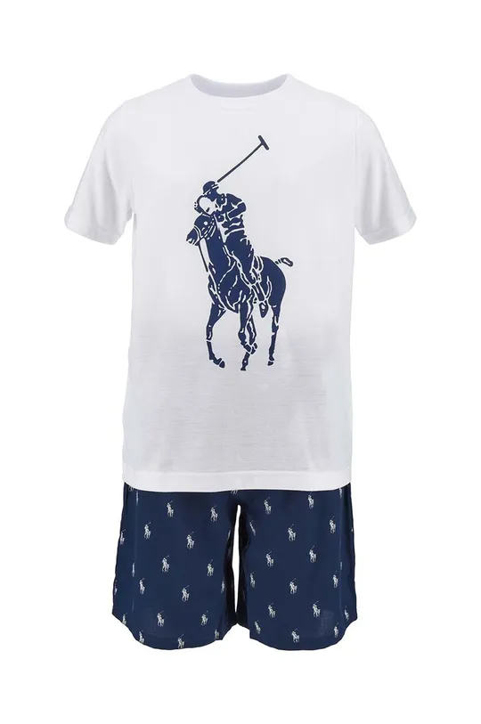 sötétkék Polo Ralph Lauren gyerek pizsama Gyerek