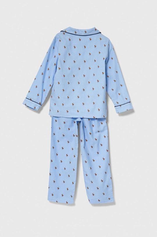 Polo Ralph Lauren pigama in lana bambino blu