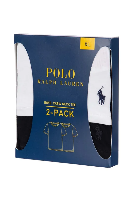 bianco Polo Ralph Lauren pigiama pacco da 2