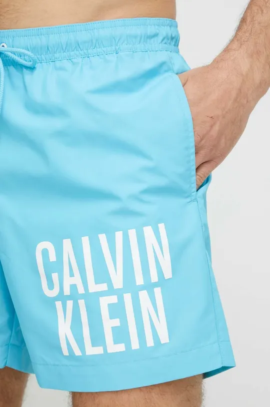 блакитний Купальні шорти Calvin Klein