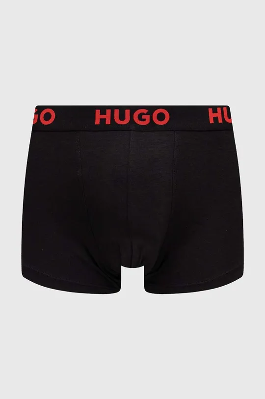 HUGO bokserki 3-pack czarny