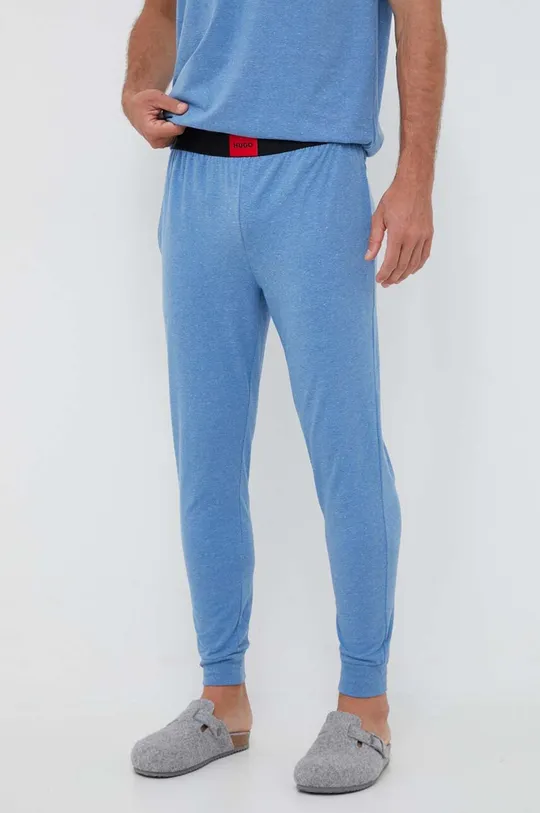 Pyžamové nohavice HUGO modrá