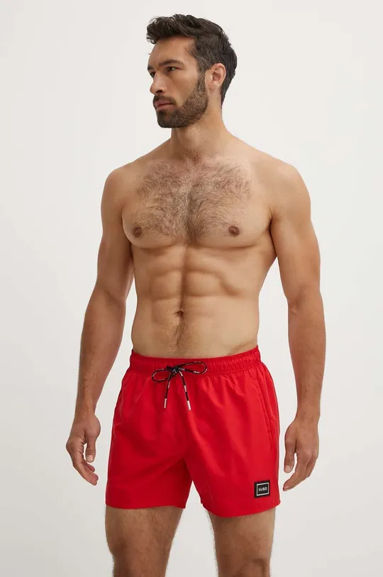 Kratke hlače za kupanje HUGO crvena