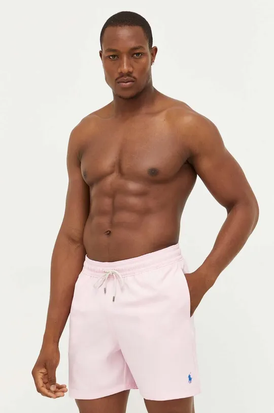 różowy Polo Ralph Lauren szorty kąpielowe Męski