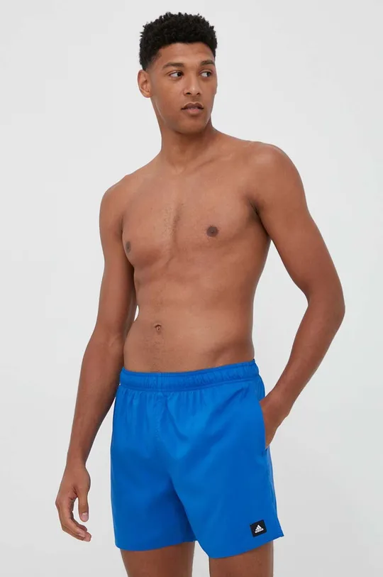 plava Kratke hlače za kupanje adidas Performance Solid CLX Muški