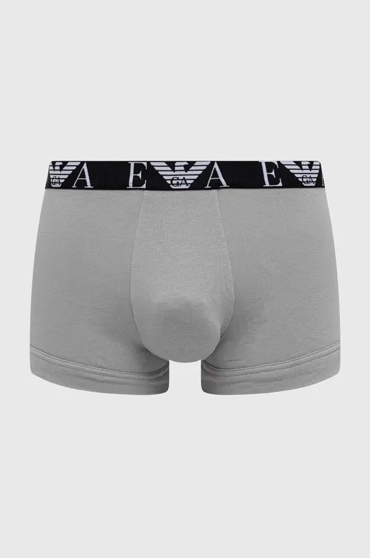 Boxerky Emporio Armani Underwear 3-pak  Základná látka: 95 % Bavlna, 5 % Elastan Podšívka: 95 % Bavlna, 5 % Elastan Lepiaca páska: 87 % Polyester, 13 % Elastan