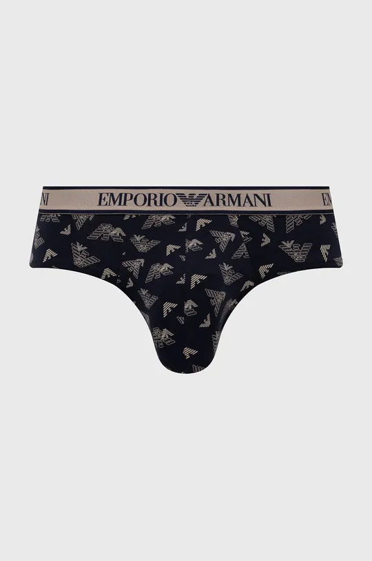 Сліпи Emporio Armani Underwear 3-pack  Основний матеріал: 95% Бавовна, 5% Еластан Підкладка: 95% Бавовна, 5% Еластан Резинка: 85% Поліестер, 15% Еластан