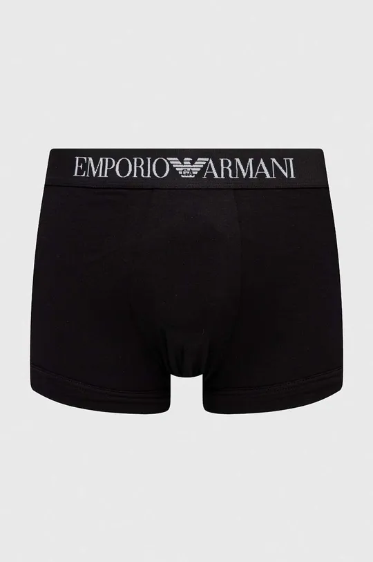 Боксеры Emporio Armani Underwear 2 шт Основной материал: 95% Хлопок, 5% Эластан Подкладка: 95% Хлопок, 5% Эластан Лента: 67% Полиамид, 21% Полиэстер, 12% Эластан