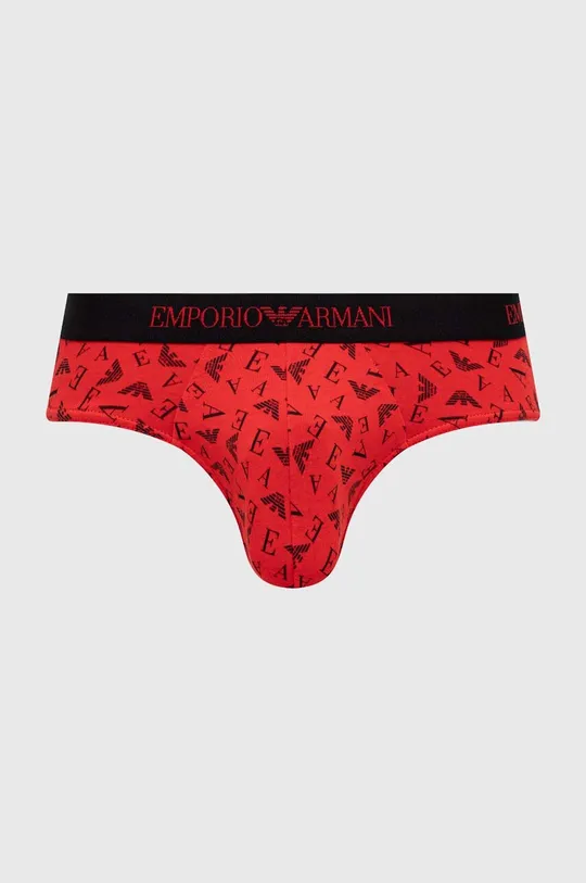 Slipy Emporio Armani Underwear 3-pak viacfarebná
