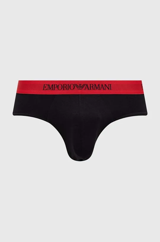 Слипы Emporio Armani Underwear 3 шт Материал 1: 100% Хлопок Материал 2: 85% Полиэстер, 15% Эластан