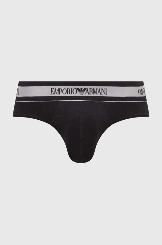 čierna Slipy Emporio Armani Underwear Pánsky