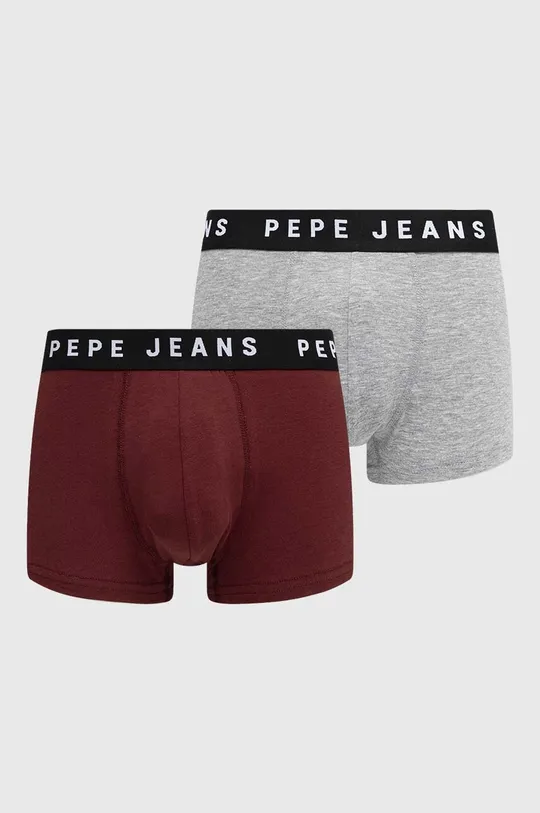γκρί Μποξεράκια Pepe Jeans 2-pack Ανδρικά