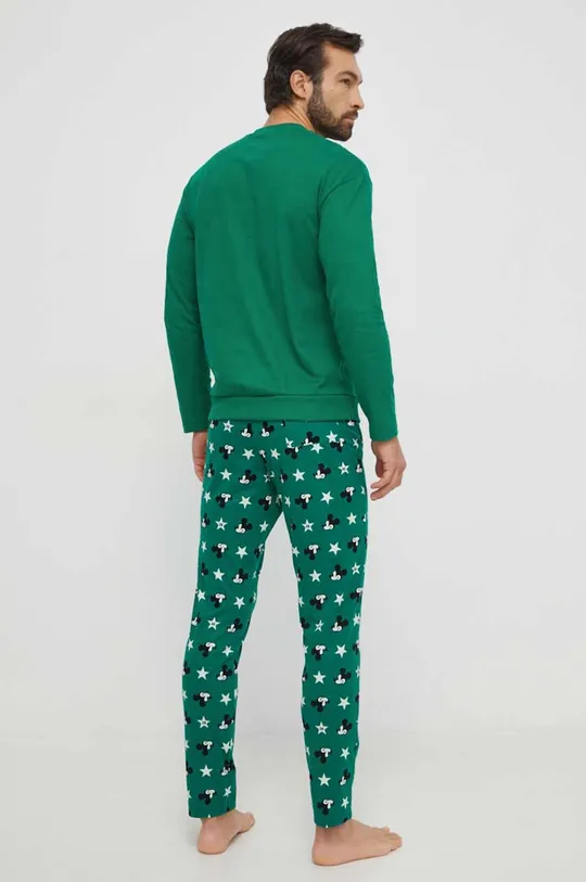πράσινο Βαμβακερές πιτζάμες United Colors of Benetton x Disney