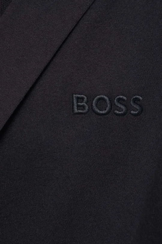 чорний Бавовняний халат BOSS