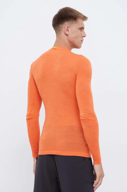 Funkcionalna majica z dolgimi rokavi Salewa Zebru Fresh oranžna