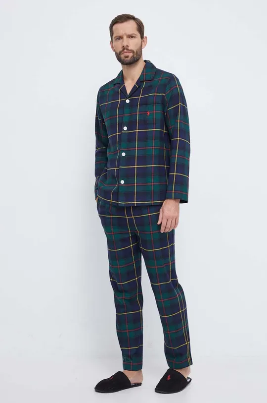 πράσινο Βαμβακερές πιτζάμες Polo Ralph Lauren Ανδρικά