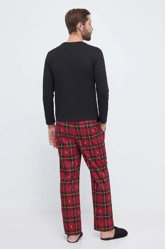 Бавовняна піжама Polo Ralph Lauren барвистий