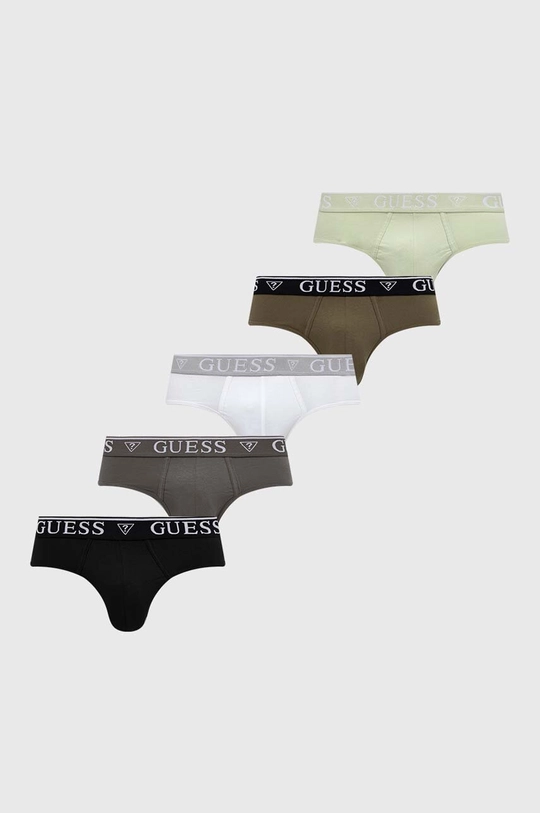 zelena Slip gaćice Guess 5-pack Muški