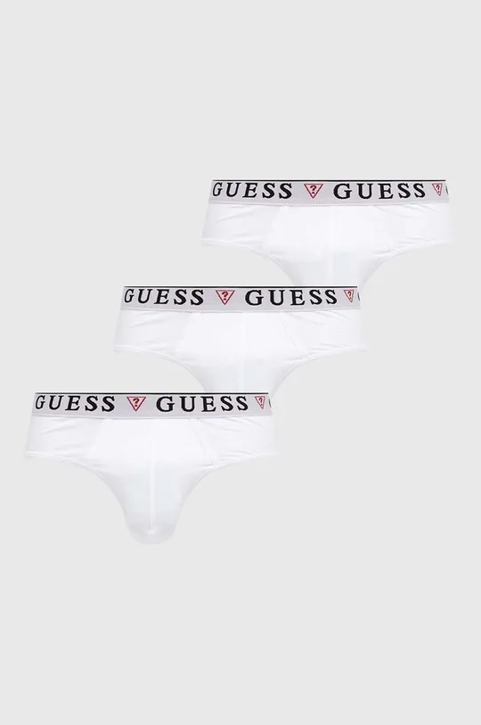 bijela Slip gaćice Guess 3-pack Muški