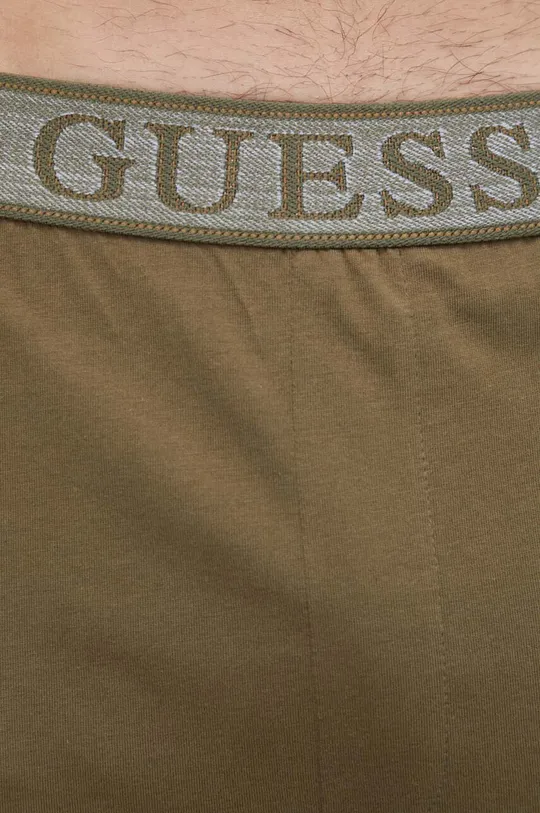 Bavlnené pyžamo Guess SOLID