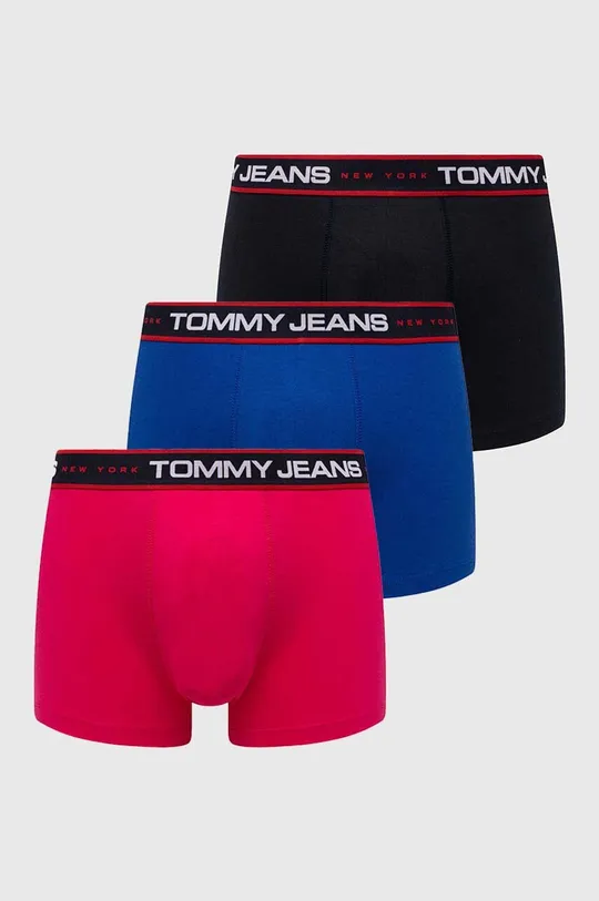 multicolor Tommy Jeans bokserki 3-pack Męski