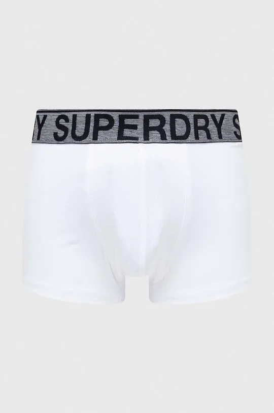 Boxerky Superdry 3-pak biela