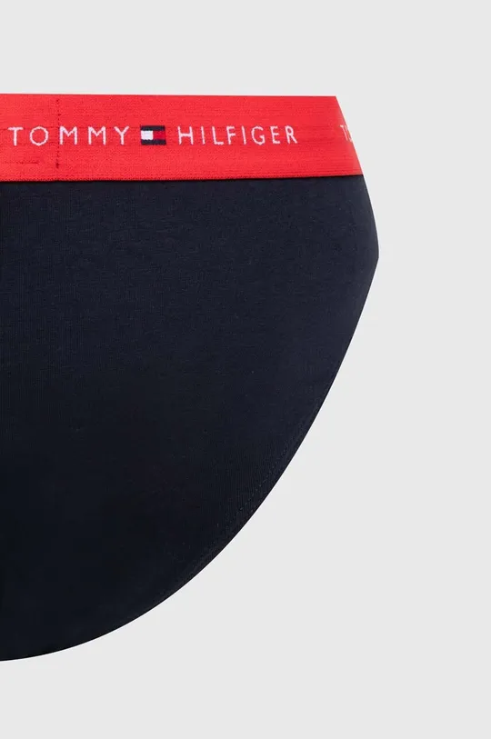 Slipy Tommy Hilfiger 3-pak Základná látka: 95 % Bavlna, 5 % Elastan Lepiaca páska: 62 % Polyamid, 25 % Polyester, 13 % Elastan